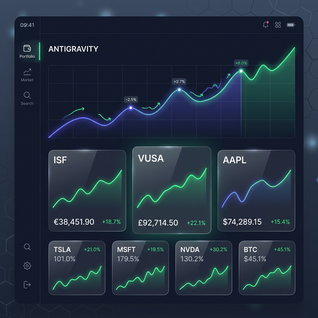 AlphaGenio dashboard preview